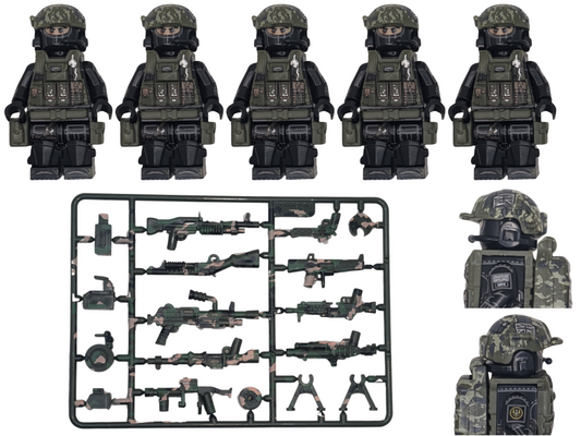 UK - Special Air Service SAS - 5-Blade Team - Mil-Blox