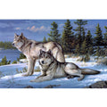 Ingooood Jigsaw Puzzle 1000 Pieces- Direwolf - Entertainment Toys for Adult Special Graduation or Birthday Gift Home Decor