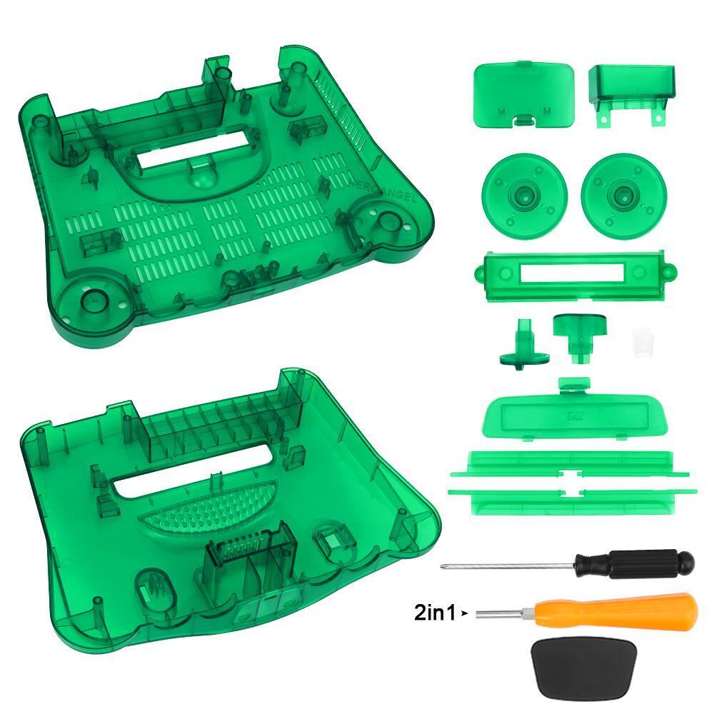 N64 Replacement Translucent Shell Case Housing Nintendo 64