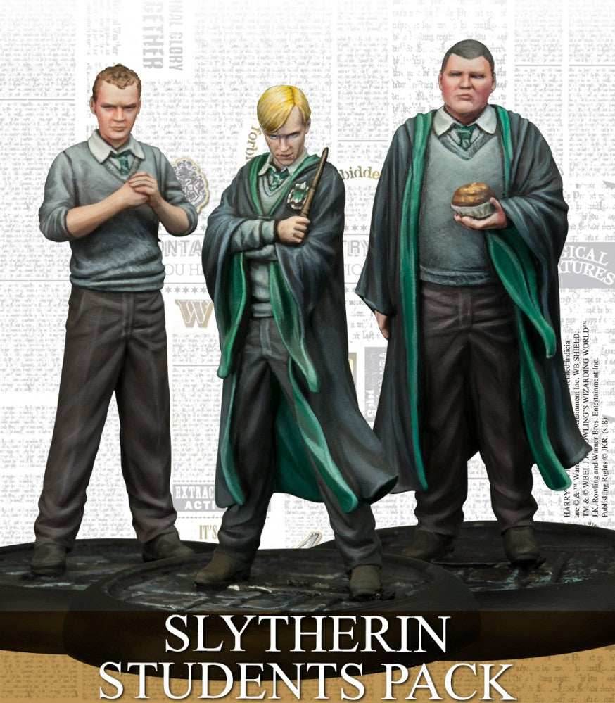 Harry Potter Miniatures Adventure Game: Slytherin Students Pack - 