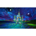 Ingooood Jigsaw Puzzle 1000 Pieces- Castle under the Northern Lights - Entertainment Toys for Adult Special Graduation or Birthday Gift Home Decor