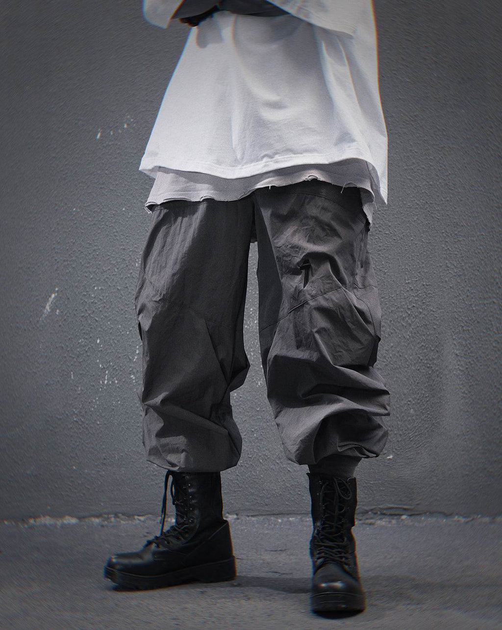 HiP81 Grey I-Tech Lightweight Pants - M
