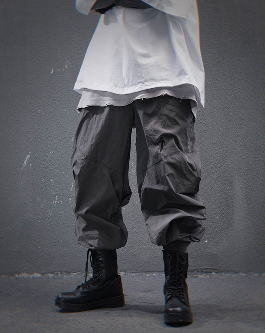 HiP81 Grey I-Tech Lightweight Pants - M