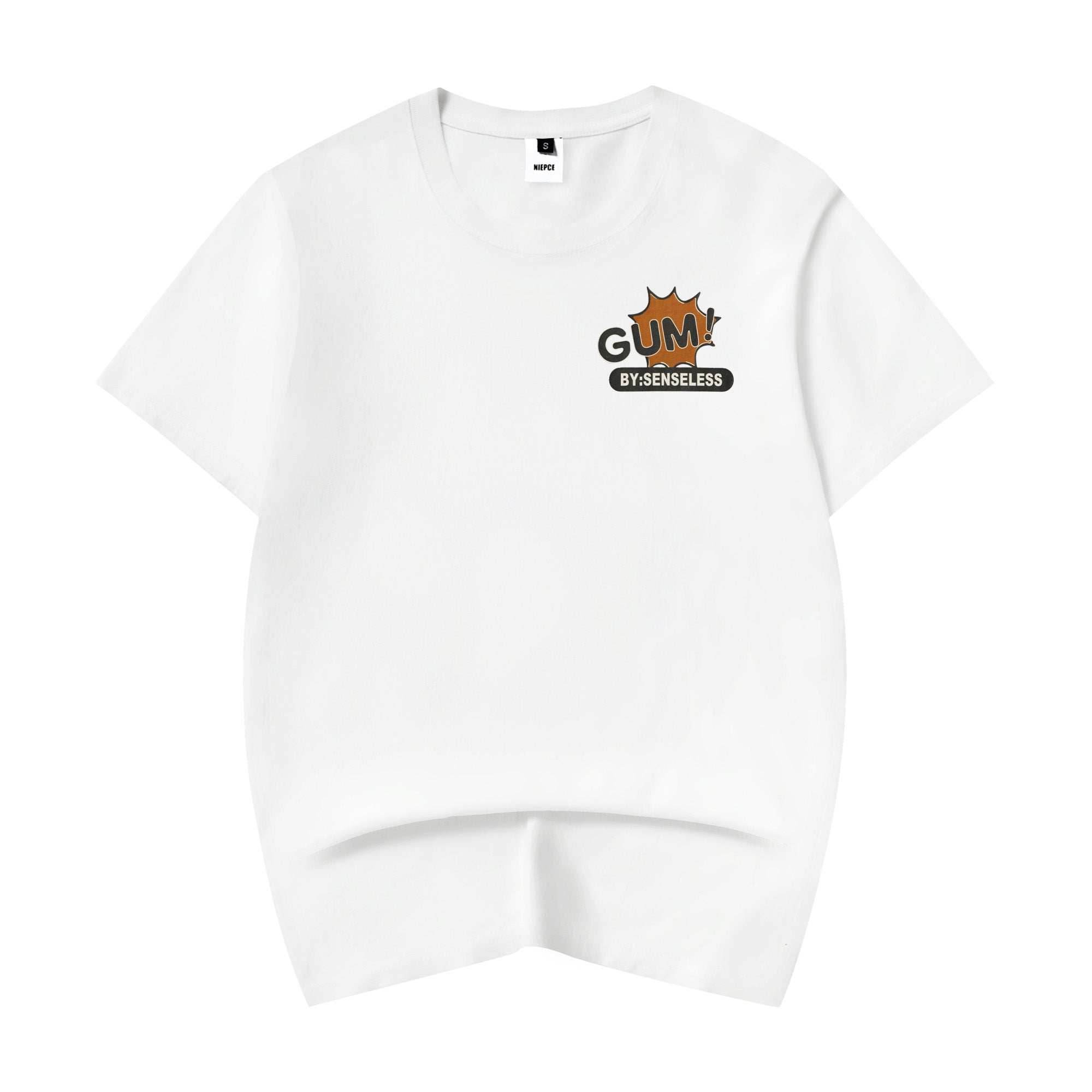 YeT005 Chewing Gum Tee - White / S