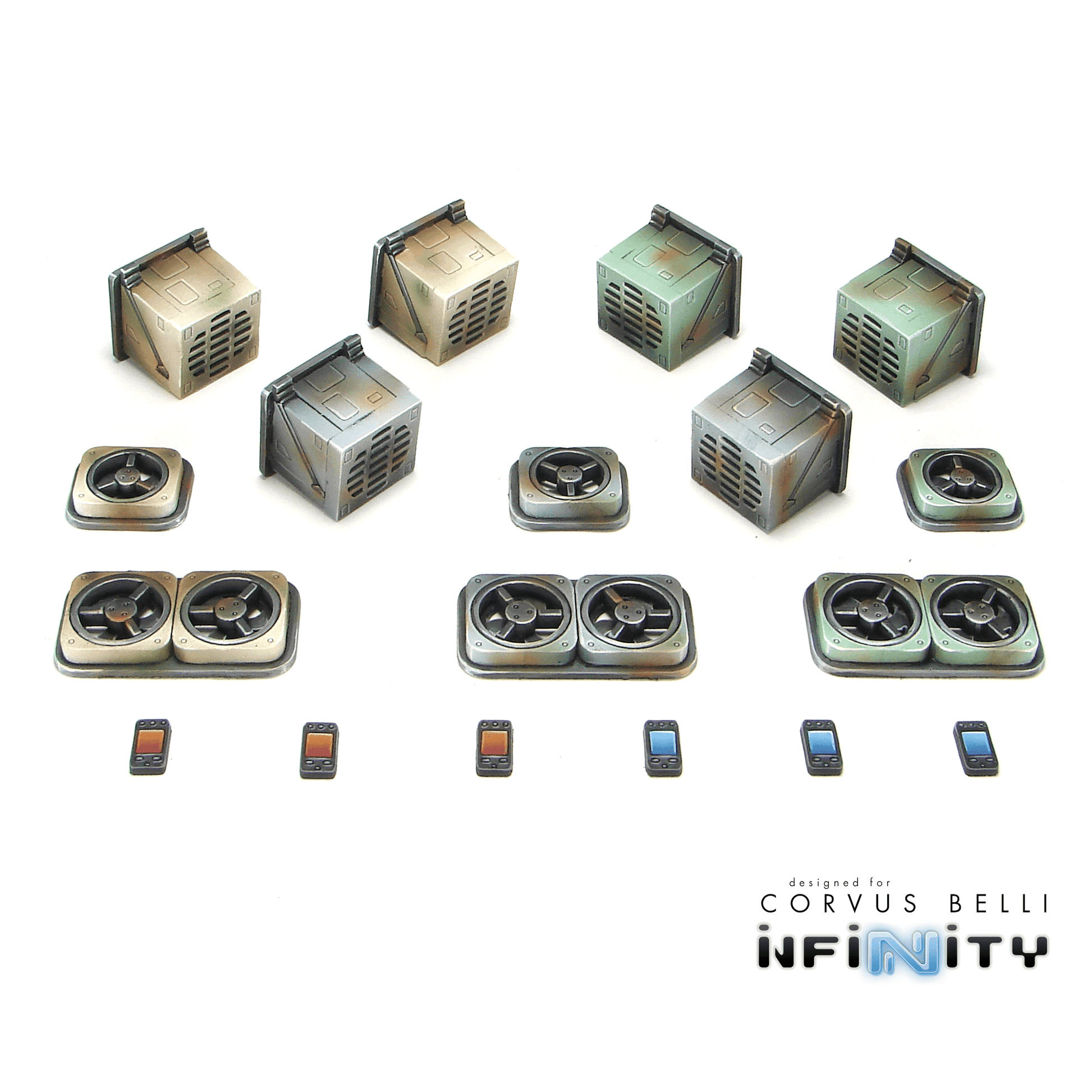 Air Conditioners and Vents - Color Printed