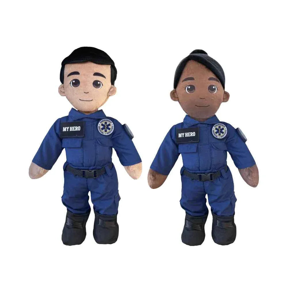 My Hero™ EMT Paramedic Daddy Doll | Recordable Plush