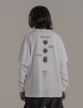 CRO778 Tech Evolution Long Sleeves Tee - White / S