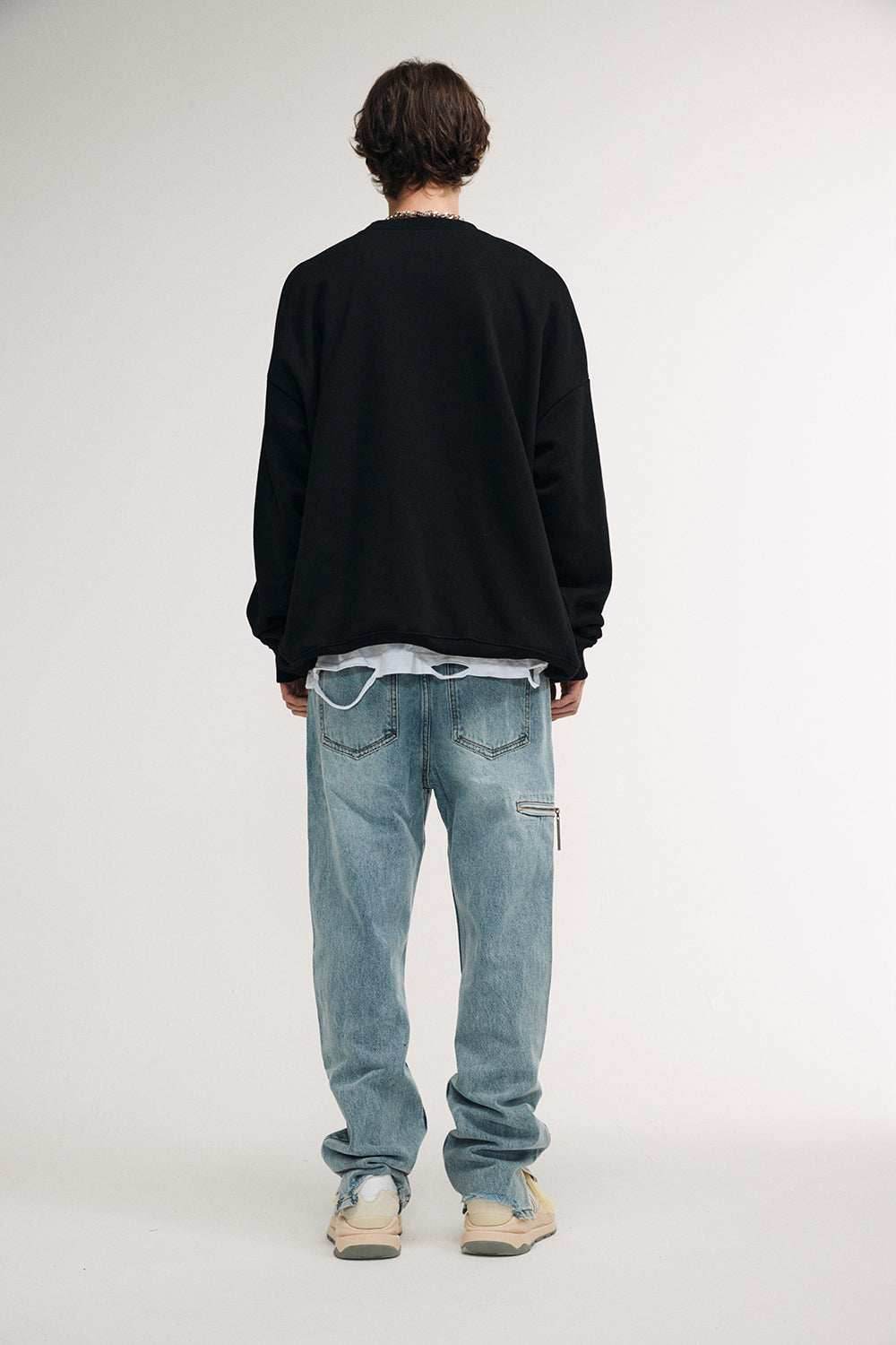 Evolving Human Race Sweater - Blue / S