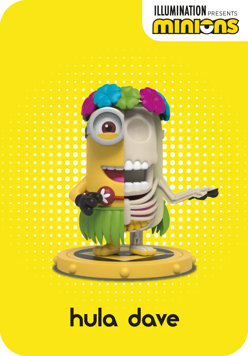 Freeny's Hidden Dissectibles Minions Series 01 - Vacay Edition Blind Box (1 Blind Box)