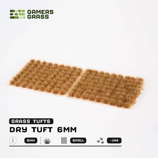 Gamers Grass Tufts: Dry Tuft 6mm- Small - 