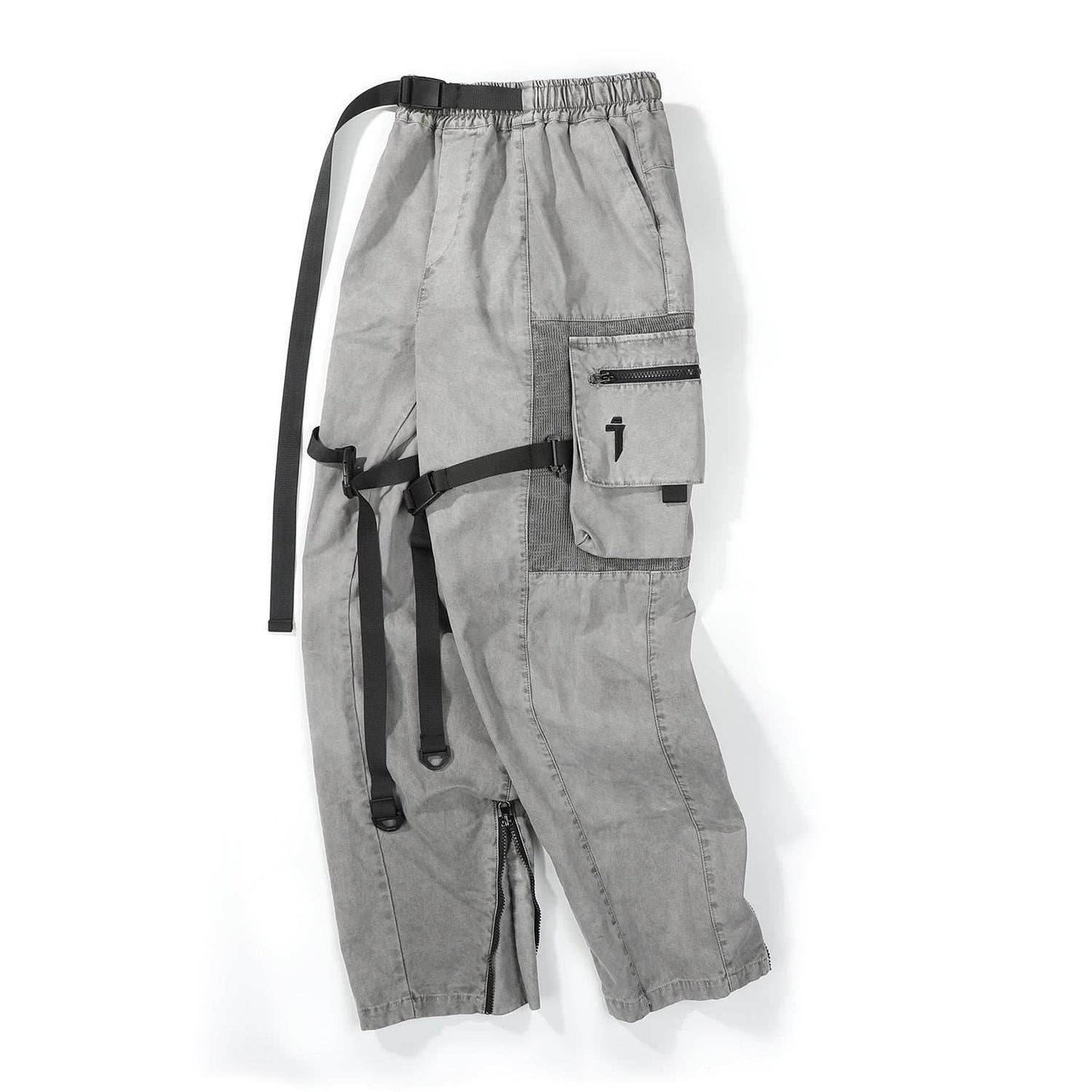 HiP46 Grey NX Cargo Pants - M