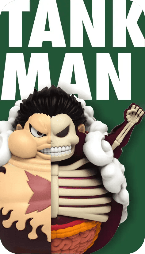Freeny's Hidden Dissectibles: One Piece (Luffy’s Gears Edition) Blind Box (1 Blind Box) - 