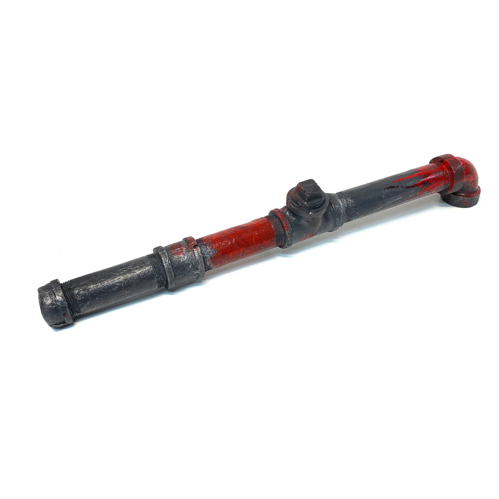 Foam Rubber Metal Pipe with Fittings Action Stunt Prop