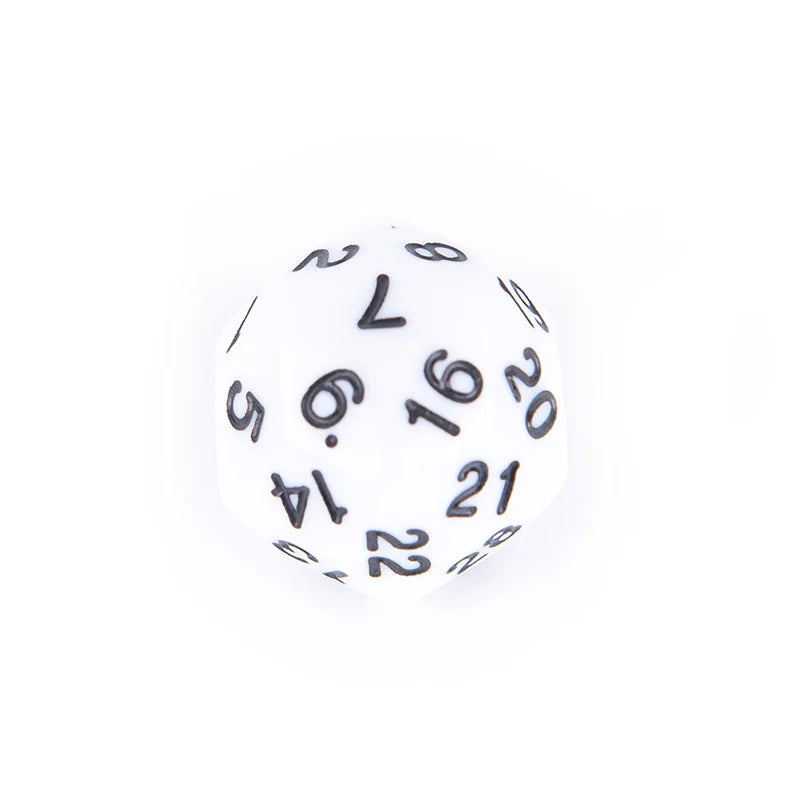 1pc 60 Face Dice For Game Polyhedral D60/20 Multi Sided Acrylic Dice Gift For Game Lovers Game Party Entertainment Equipment