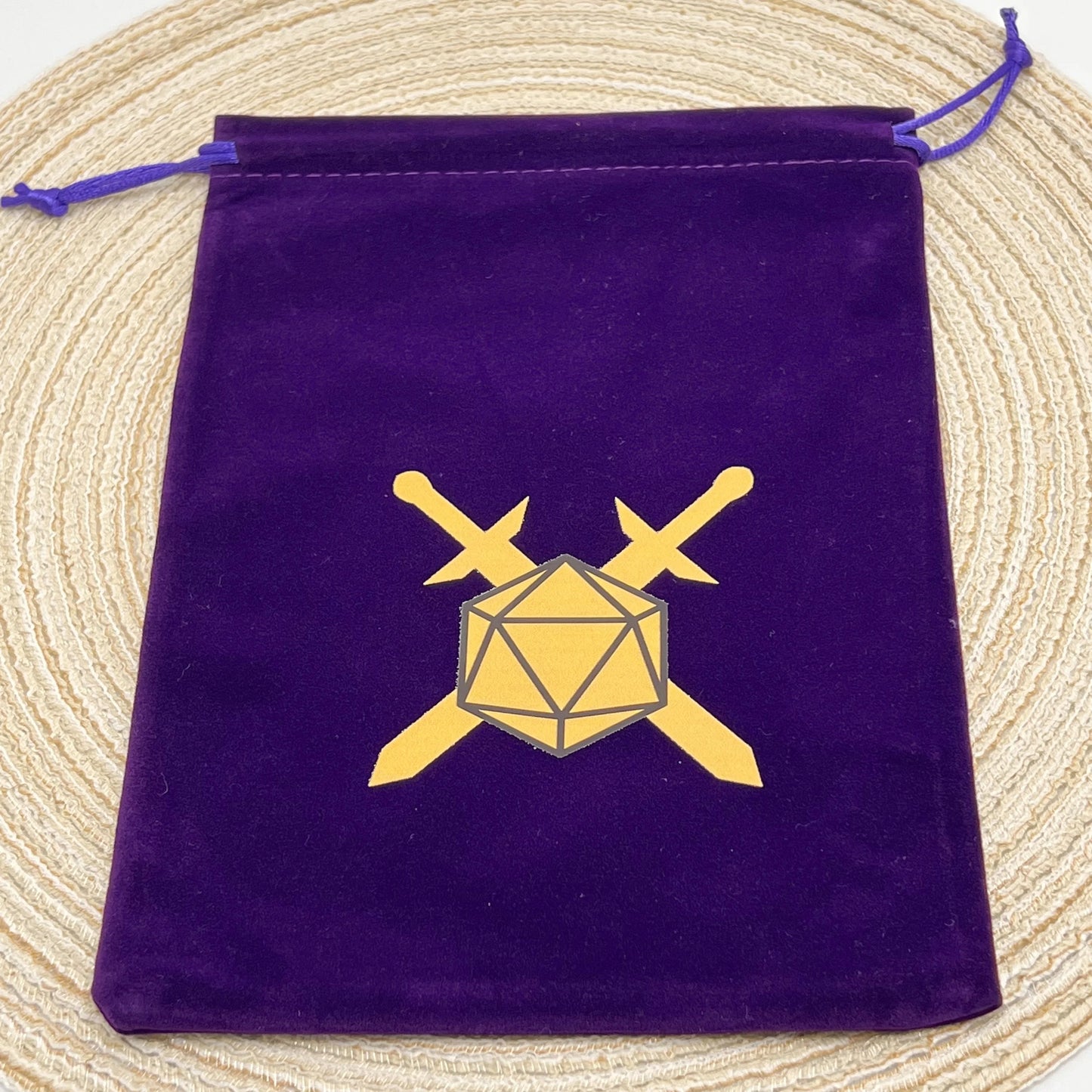 1PCS Dice Bag I Velvet Drawstring Pouch Ideal Size for Tarot Oracle Cards Dungeons and Dragons Accessories Runes Jewelry