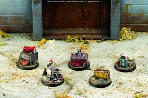 Fallout: Wasteland Warfare - Terrain Expansion - Objective Markers 1 - 