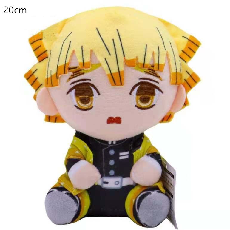 20 Cm Demon Slayer's Blade Plush Toy Kimetsu No Yaiba Kamado Tanjirou Tomioka Giyuu Agatsuma Zenitsu Douma Sabito Plush Doll