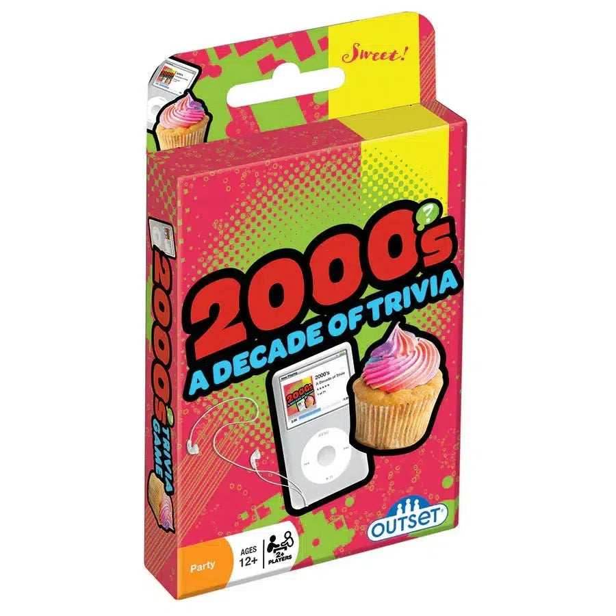 2000s A Decade of Trivia Card Game Outset - 
