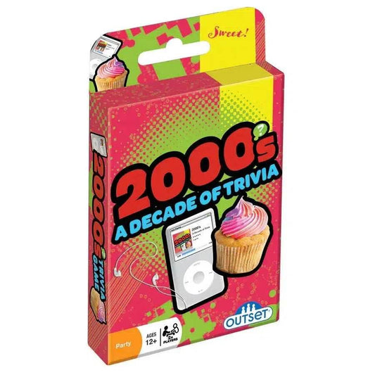 2000s A Decade of Trivia Card Game Outset - 