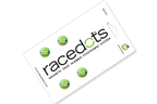 RaceDots: Magnetic Race Number Positioning System 4-Pack (Turtle) - 