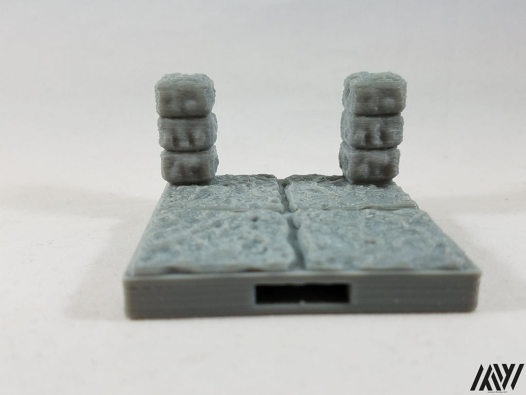 2 Pillar Half Height Tile