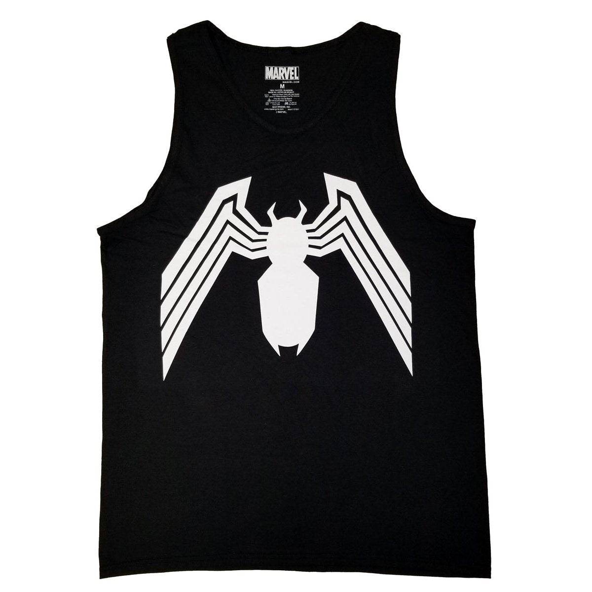 Venom Symbol Spider-Man Marvel Comics Adult Tank Top - S