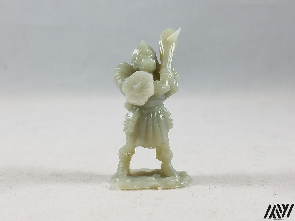 Orc w/ Spiked Club and Shield