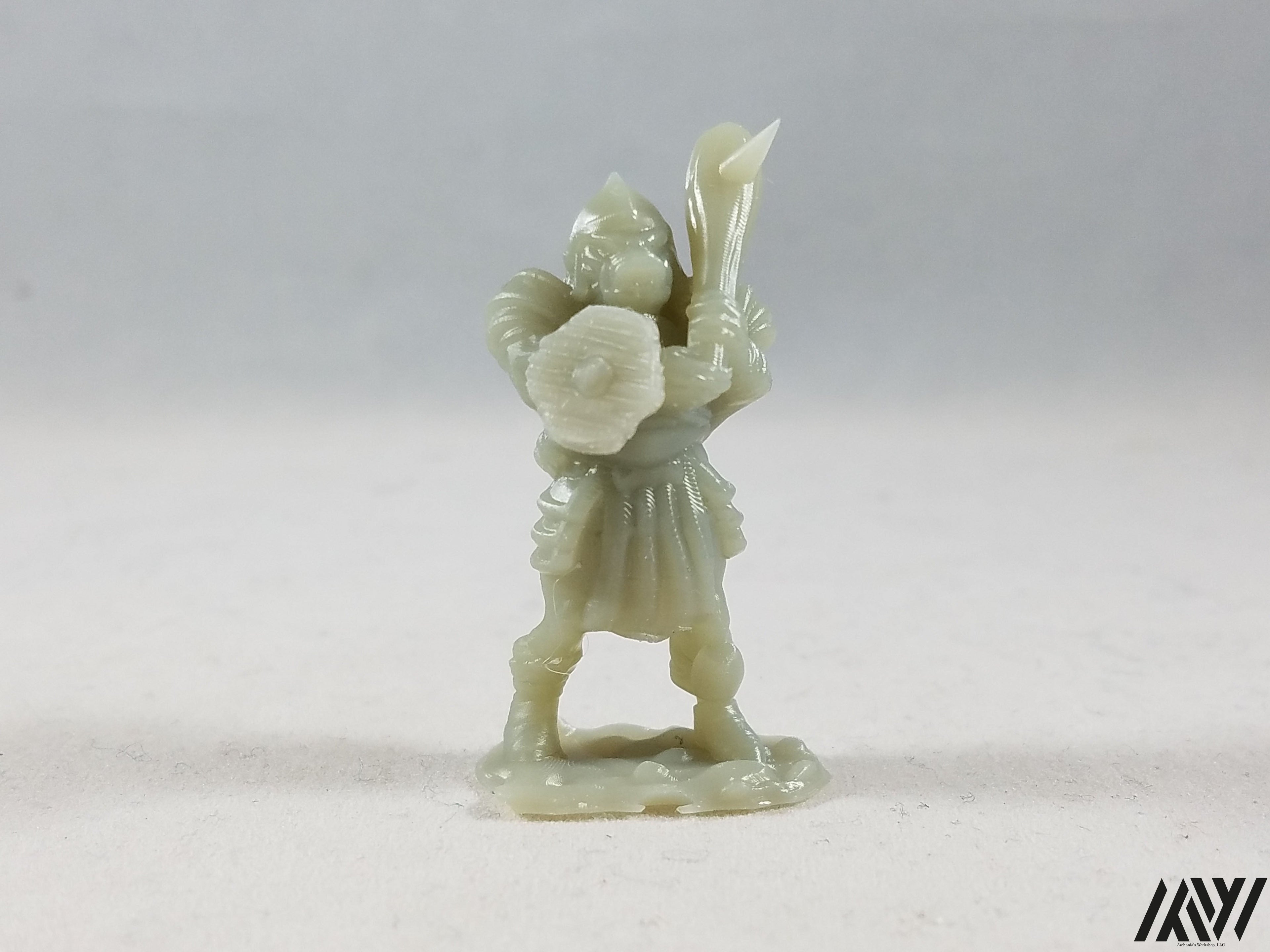 Orc w/ Spiked Club and Shield