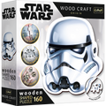 Trefl Wood Craft 160 Piece Wooden Puzzle - Star Wars - Stormtrooper's Helmet