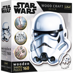 Trefl Wood Craft 160 Piece Wooden Puzzle - Star Wars - Stormtrooper's Helmet