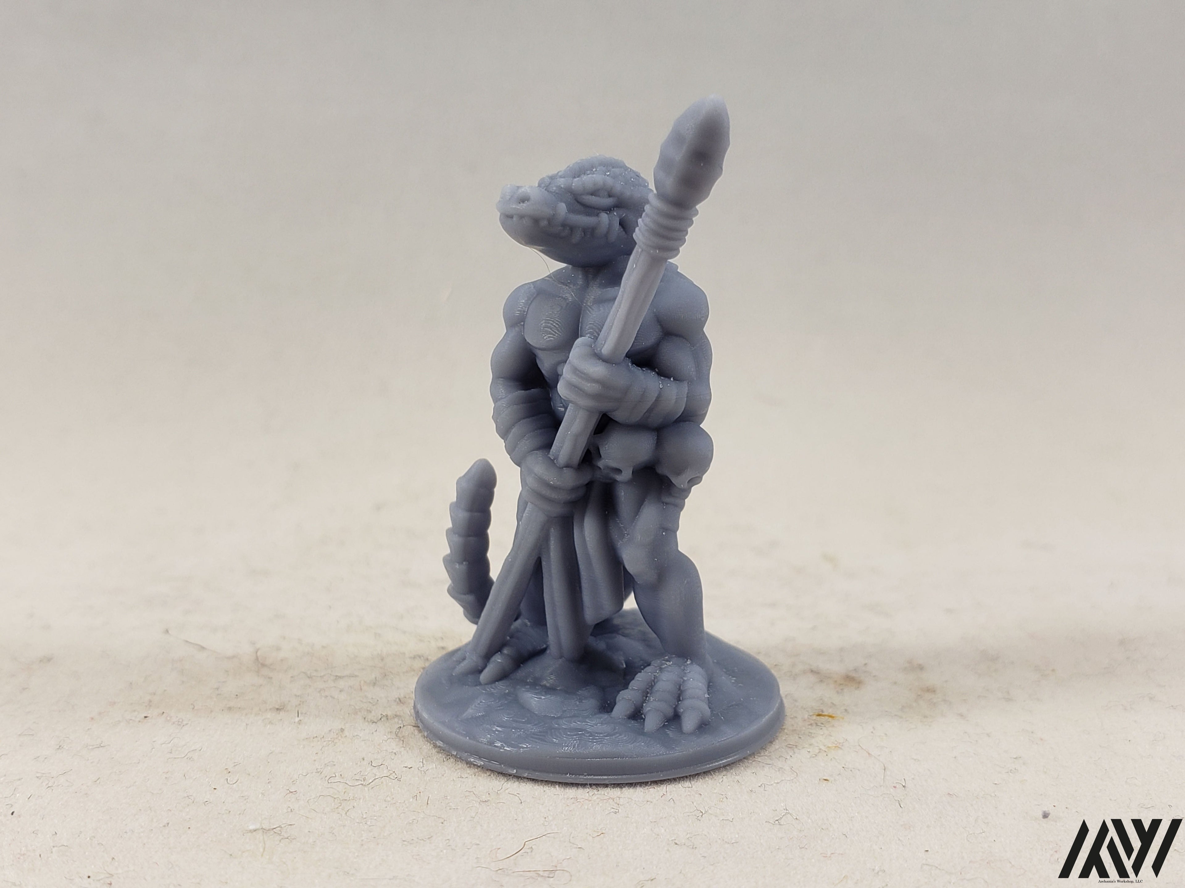 Lizardfolk Warrior with Spear