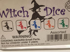 Blue Witch and Witch Hats Dice Custom 16mm - 1 Die