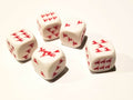 Red Witch and Witch Hats Dice Custom - 1 Die