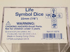 Life Symbol Dice 22mm (7/8")