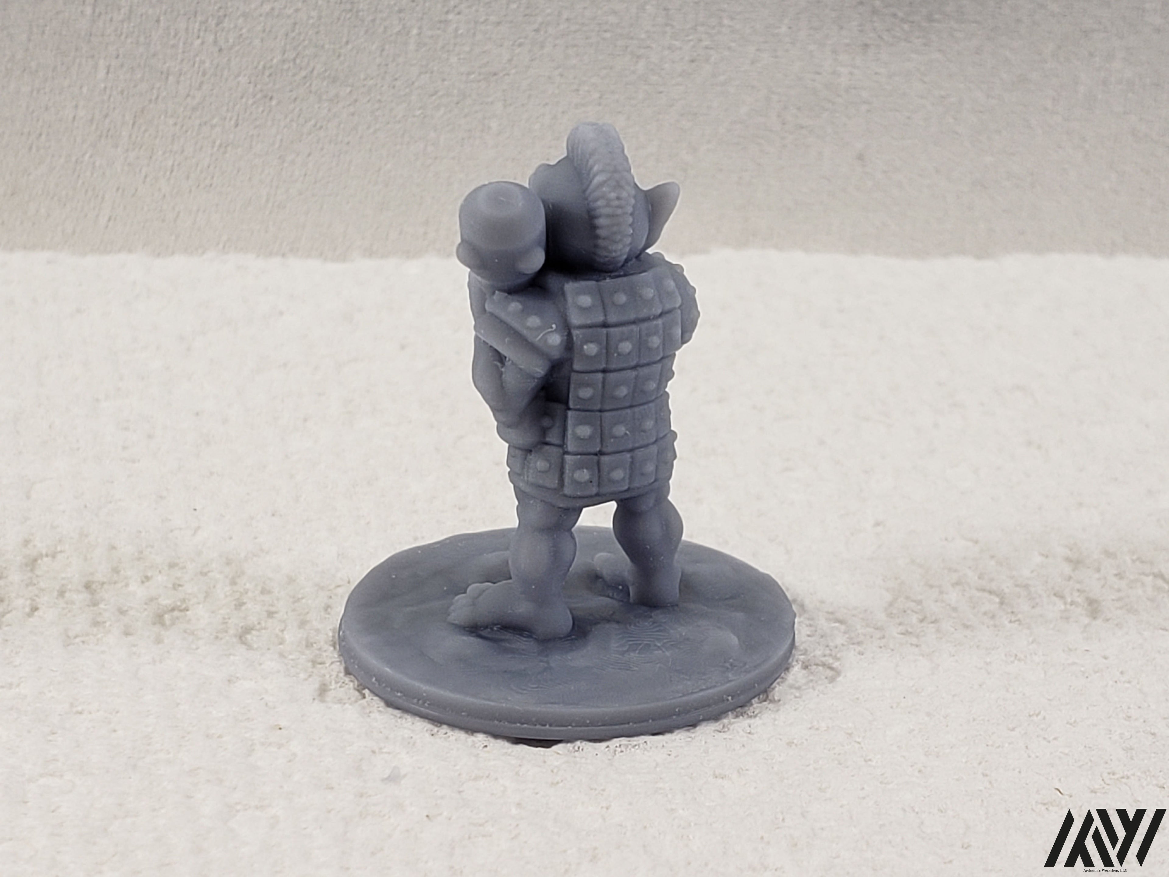 Goblin Warrior Armored with Mace