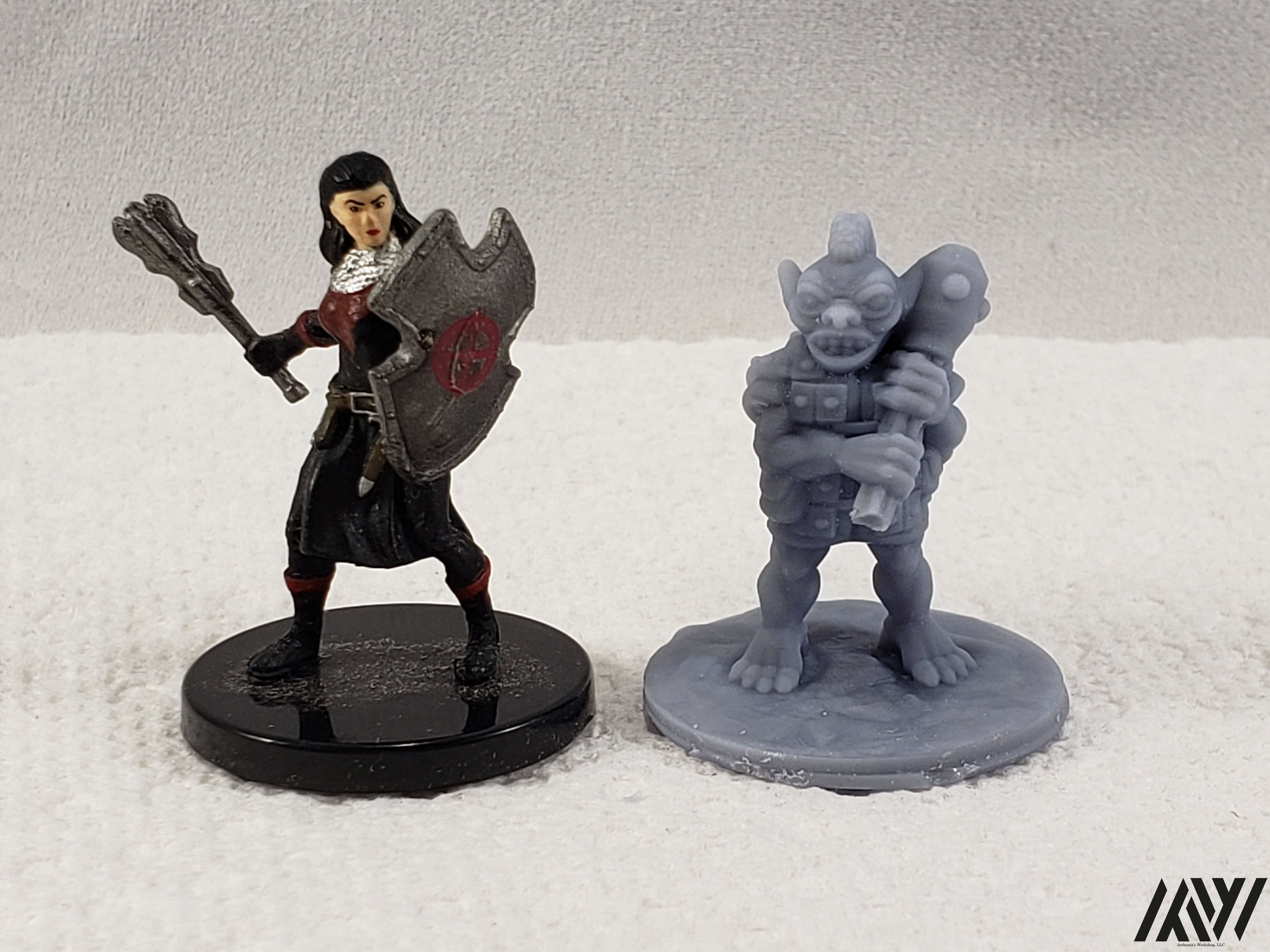 Goblin Warrior Armored with Mace