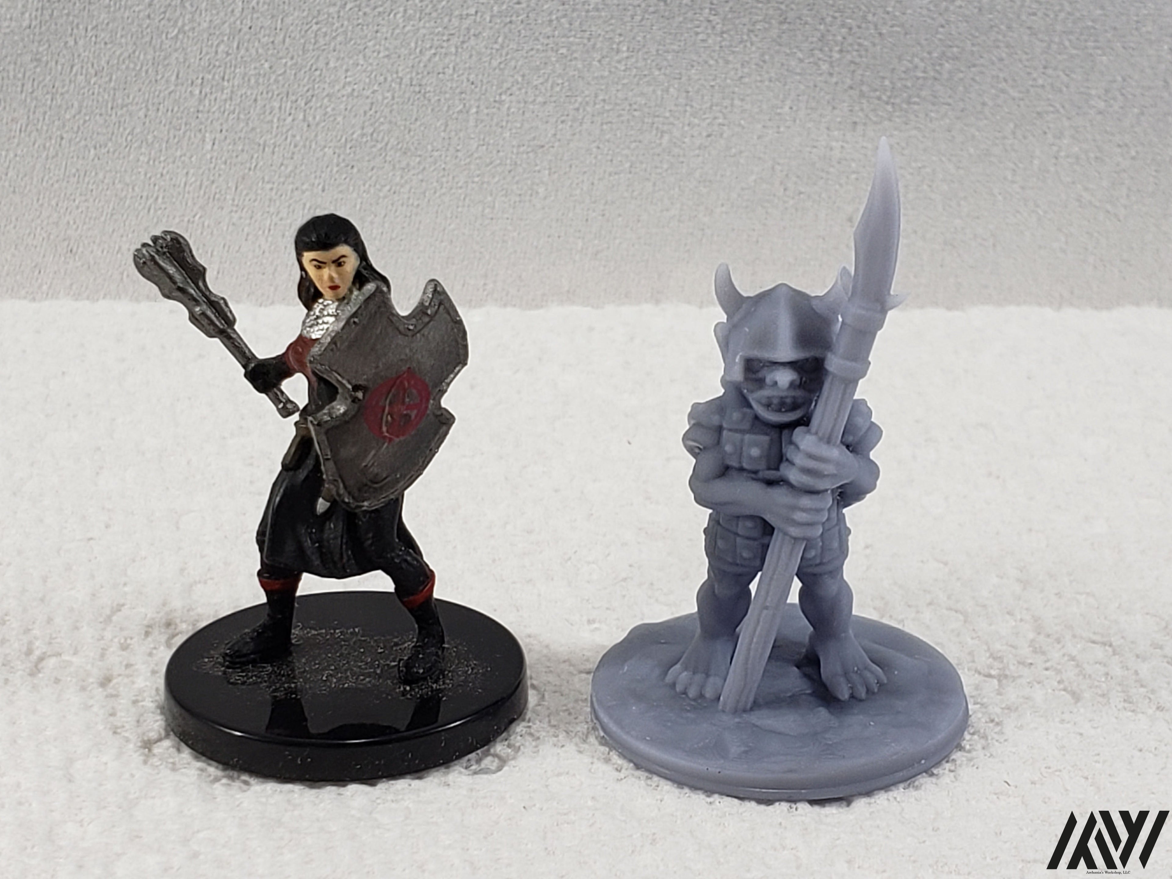 Goblin Warrior Armored with Polearm