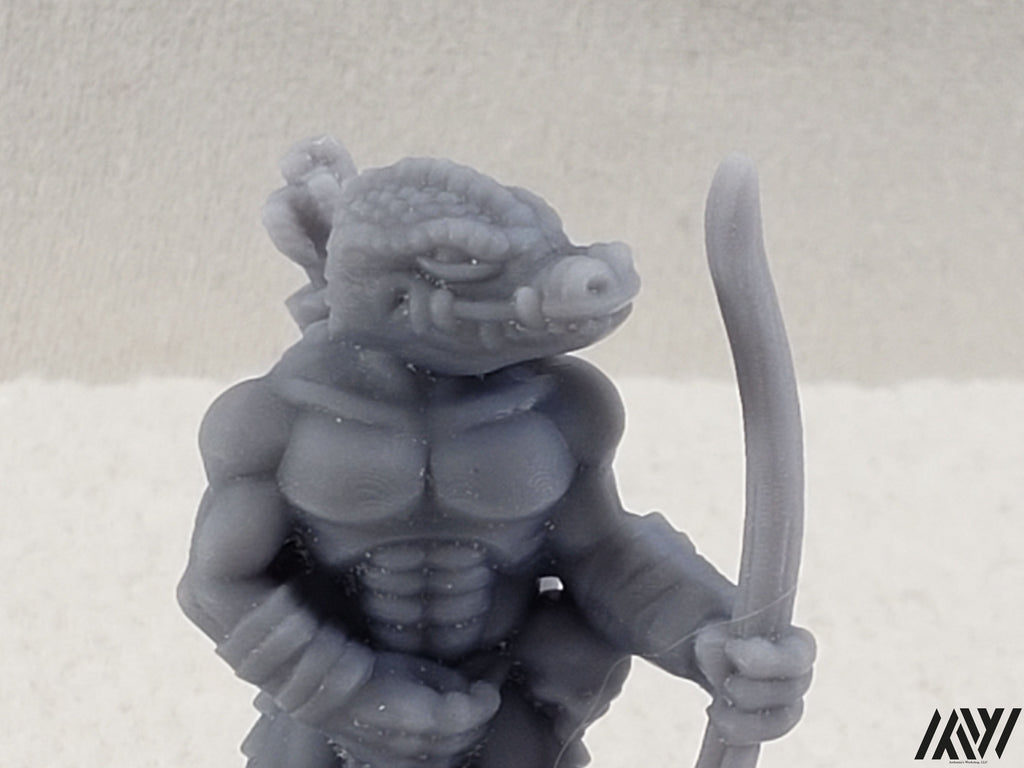 Lizardfolk Warrior with Bow