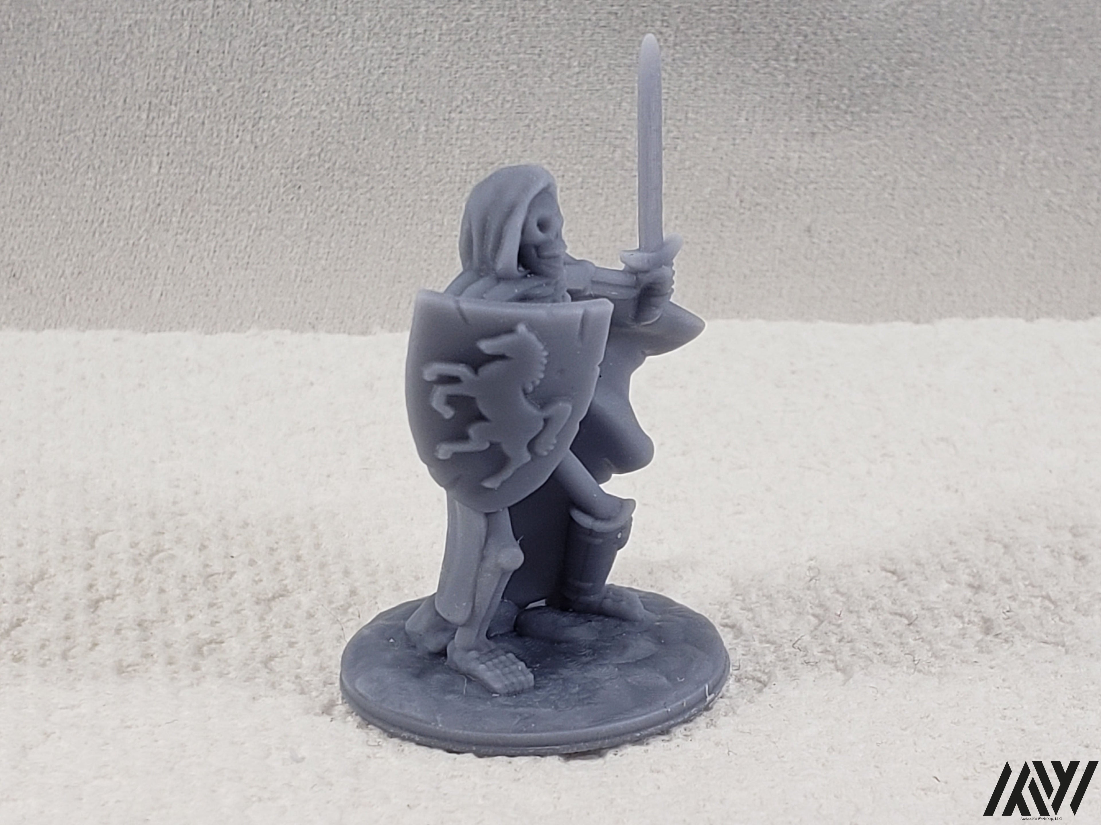 Skeleton Knight with Sword
