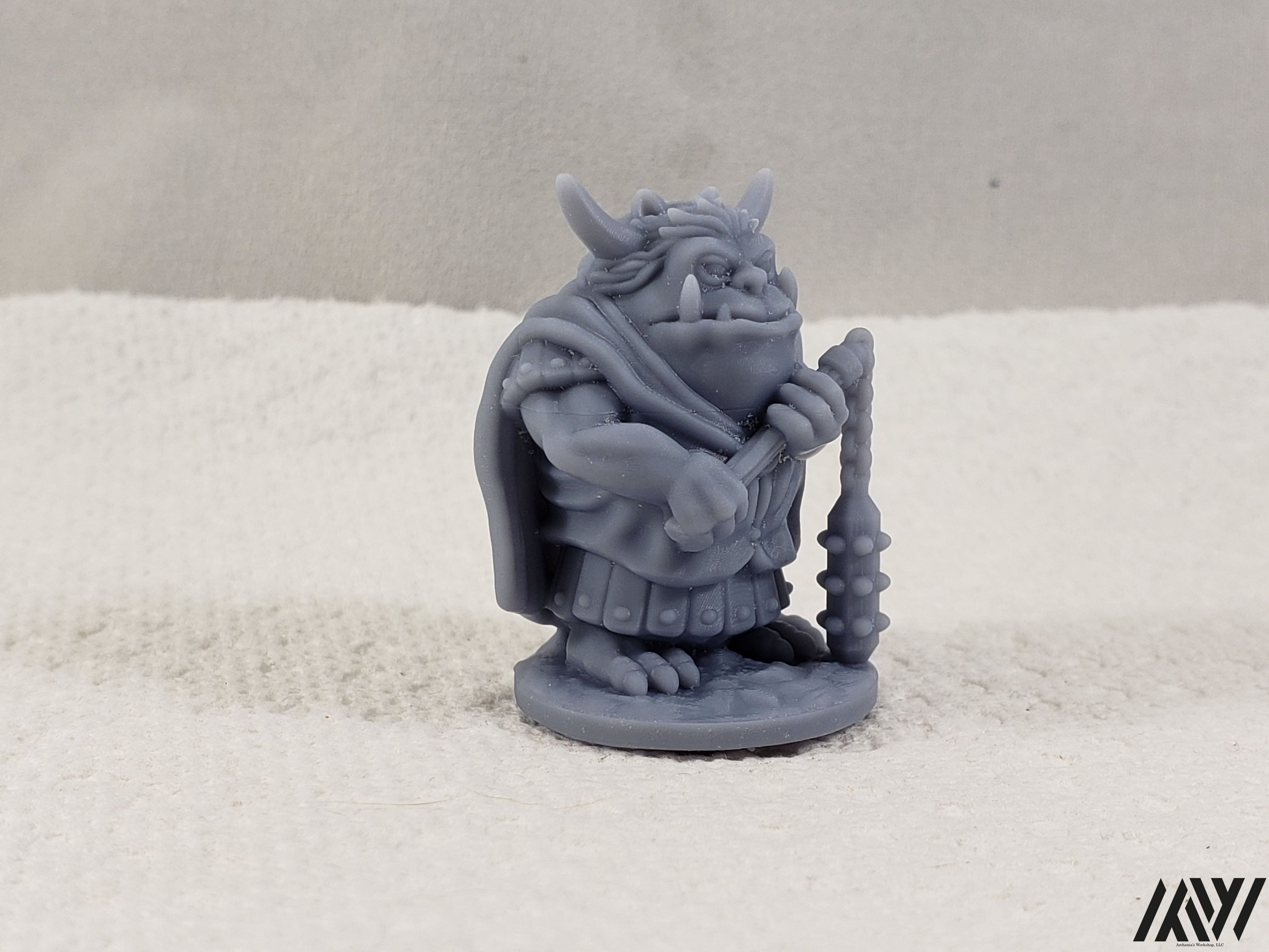Goblinoid with Flail