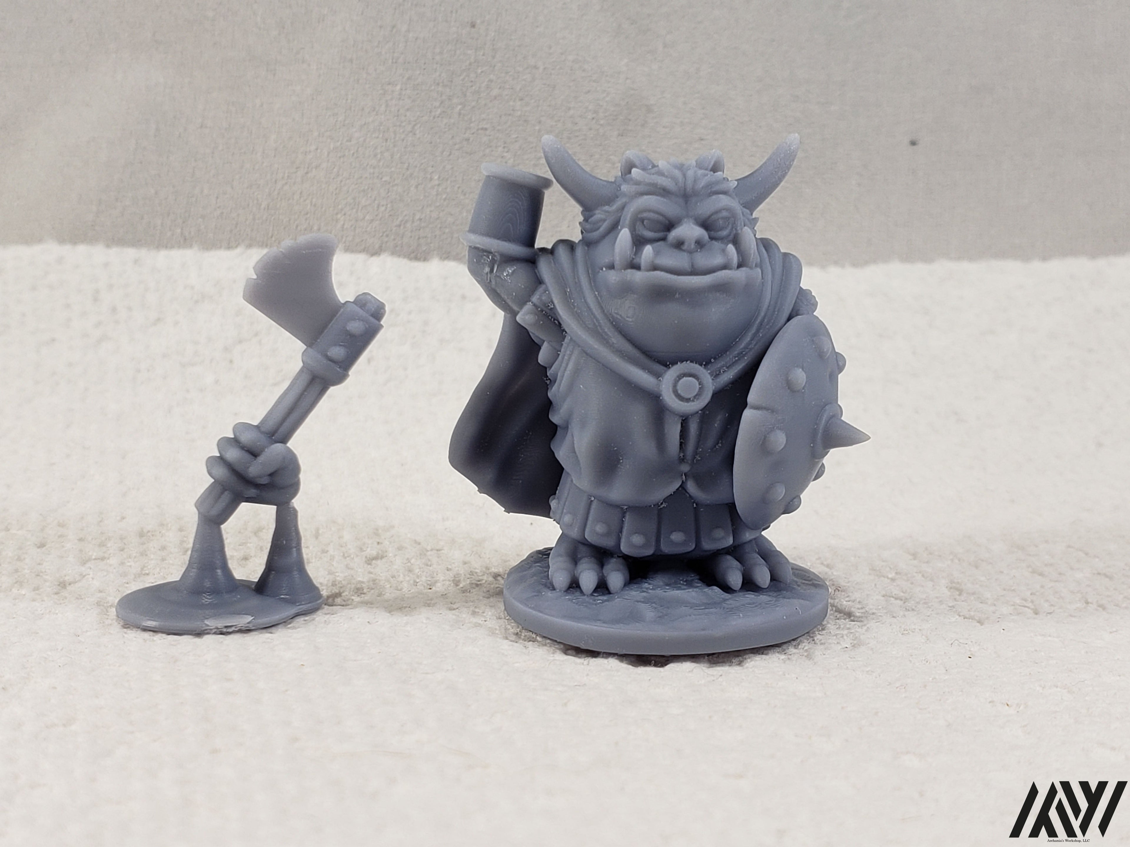 Goblinoid with Axe