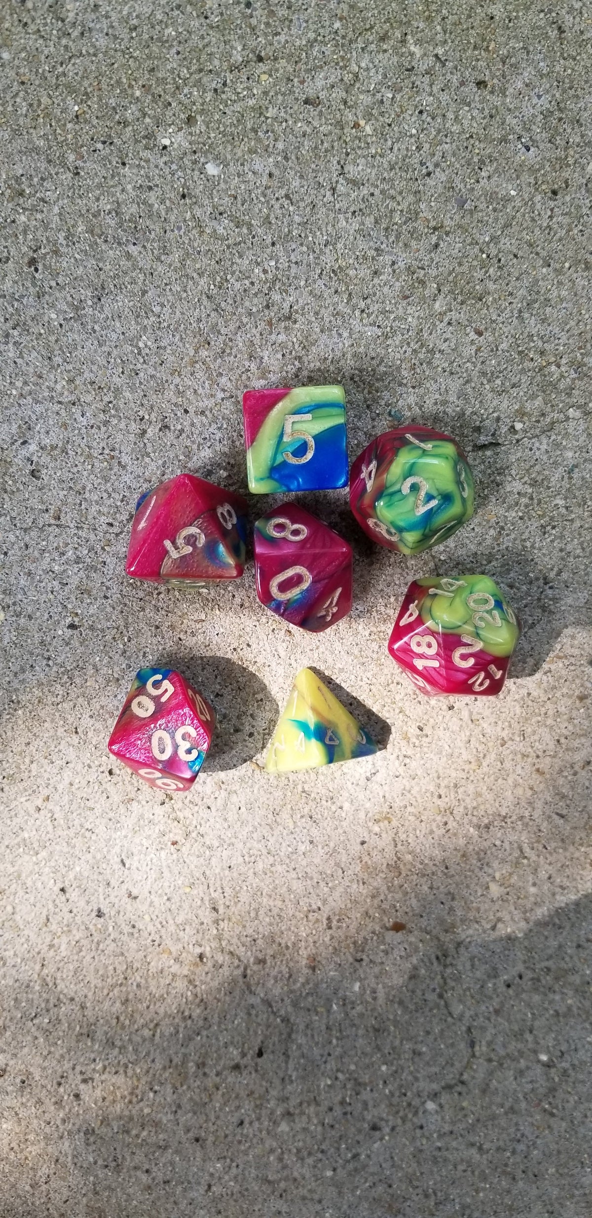 "The Macaw" 7-Dice Set BD1001