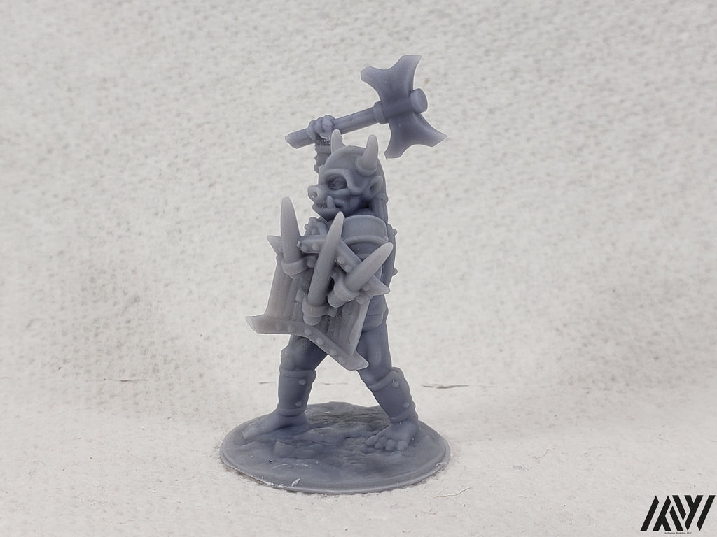 Orc Warrior 1 with Axe and Shield