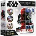 Trefl Wood Craft 160 Piece Wooden Puzzle - Star Wars - Darth Vader