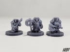 Dwarf with Double Handed Axe Set