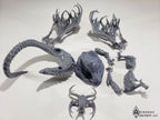 Black D20 Dragon