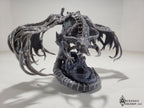 Black D20 Dragon