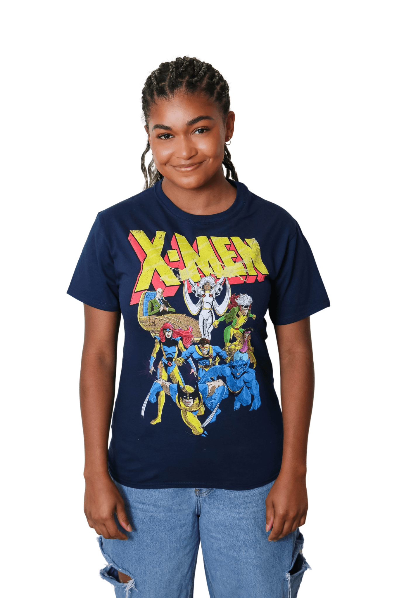 X-Men Animated Series 90's Team Marvel Comics Officially Licensed Adult T-Shirt - S