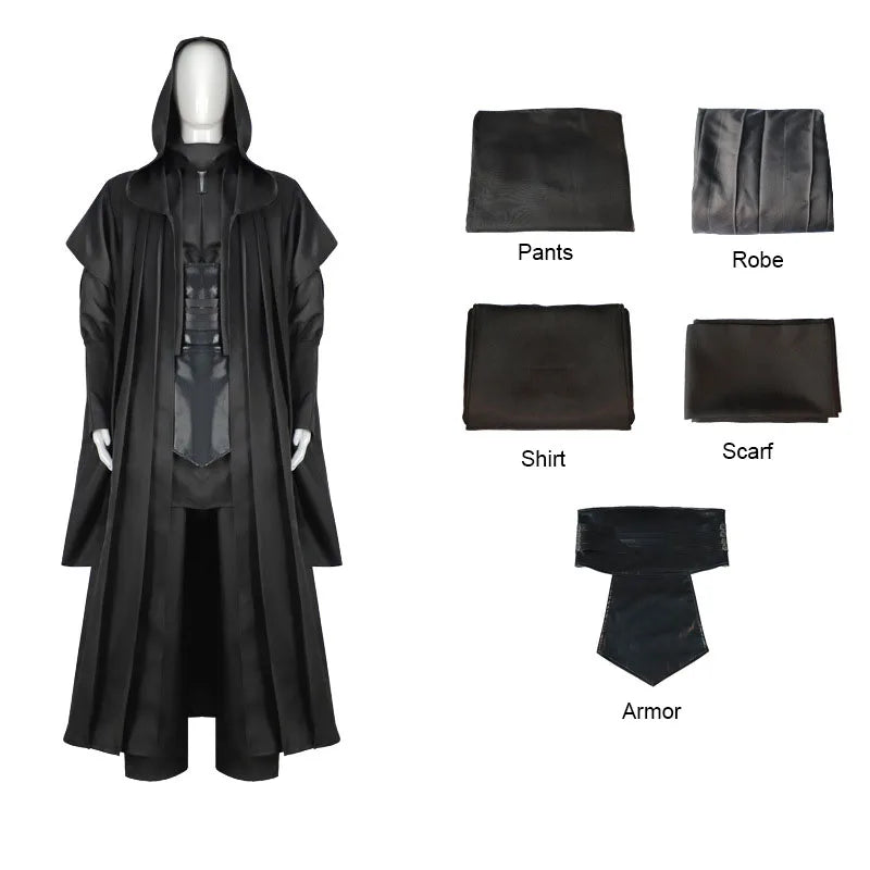 2022 Halloween Costume Darth Maul Cosplay Robe Uniform Outfits Interstellar War Dathomir Sith Lord Cloak