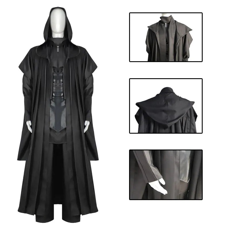 2022 Halloween Costume Darth Maul Cosplay Robe Uniform Outfits Interstellar War Dathomir Sith Lord Cloak